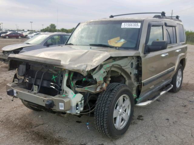 1J8HG48K06C231699 - 2006 JEEP COMMANDER ვერცხლისფერი ფოტო 2
