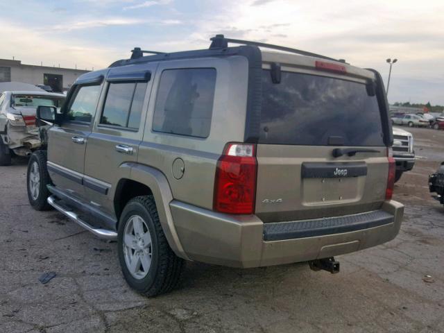 1J8HG48K06C231699 - 2006 JEEP COMMANDER ვერცხლისფერი ფოტო 3