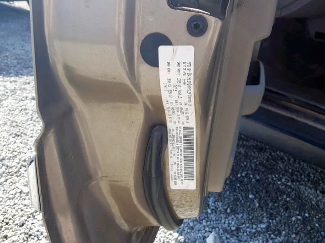 1J8HH48K76C276832 - 2006 JEEP COMMANDER Qızıl foto 10