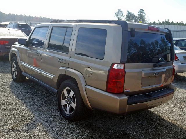 1J8HH48K76C276832 - 2006 JEEP COMMANDER Qızıl foto 3