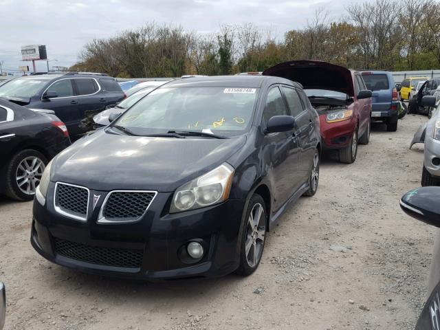 5Y2SR67039Z402420 - 2009 PONTIAC VIBE GT BLACK photo 2