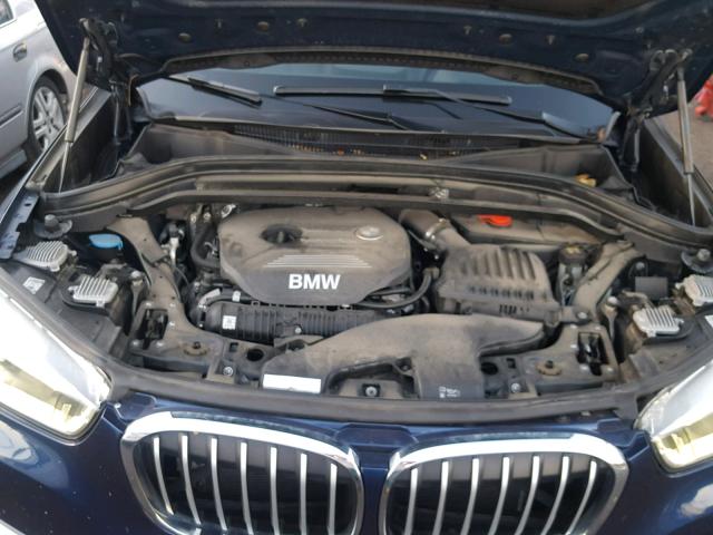 WBXHT3C32GP888191 - 2016 BMW X1 XDRIVE2 BLUE photo 7