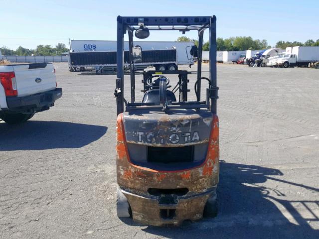 8FGCU2025281 - 2009 TOYOTA FORKLIFT ORANGE photo 6