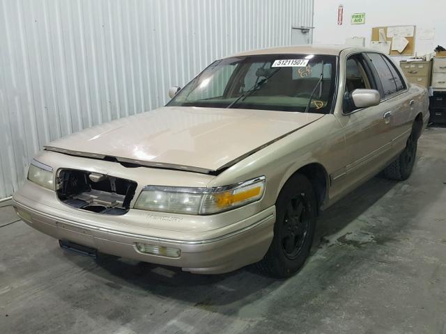 2MELM74W6VX673276 - 1997 MERCURY GRAND MARQ TAN photo 2