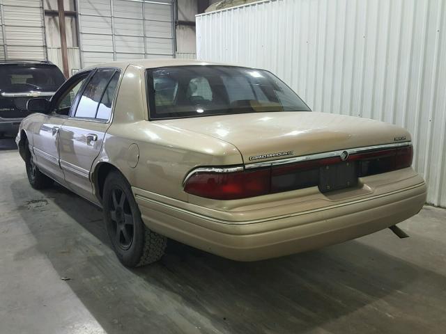 2MELM74W6VX673276 - 1997 MERCURY GRAND MARQ TAN photo 3