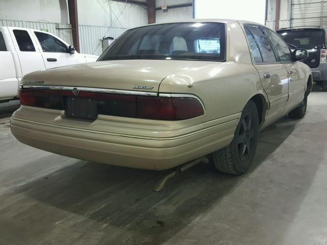 2MELM74W6VX673276 - 1997 MERCURY GRAND MARQ TAN photo 4