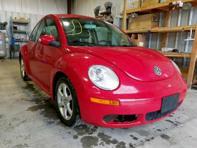 3VWPW31C07M502857 - 2007 VOLKSWAGEN NEW BEETLE წითელი ფოტო 1