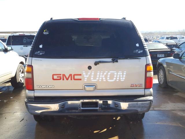 1GKEC13V43R306164 - 2003 GMC YUKON TAN photo 10