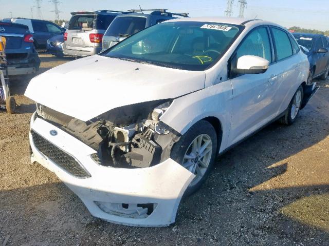 1FADP3F25HL253418 - 2017 FORD FOCUS SE WHITE photo 2