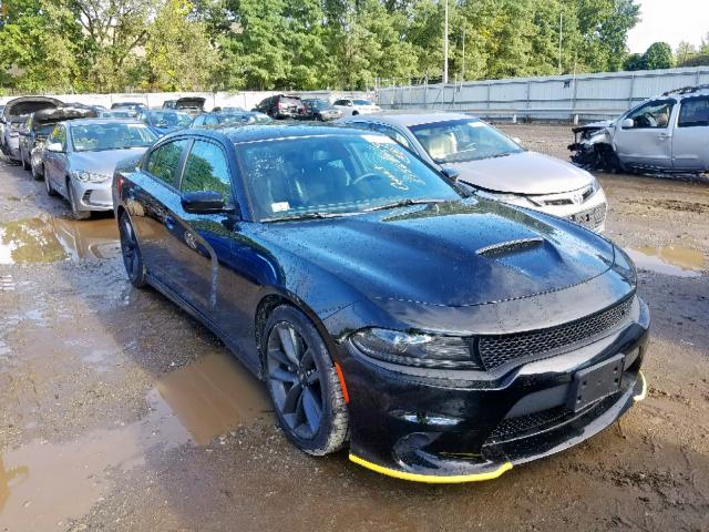 2C3CDXHG4KH607646 - 2019 DODGE CHARGER GT BLACK photo 1