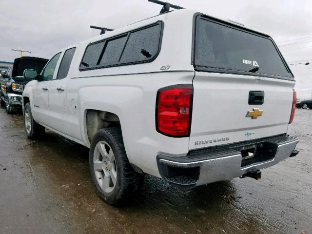 1GCRCPEC5FZ414812 - 2015 CHEVROLET SILVERADO WHITE photo 3