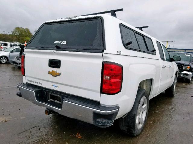 1GCRCPEC5FZ414812 - 2015 CHEVROLET SILVERADO WHITE photo 4