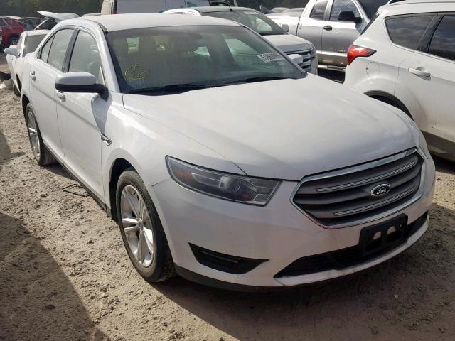 1FAHP2E84FG125890 - 2015 FORD TAURUS SEL WHITE photo 1