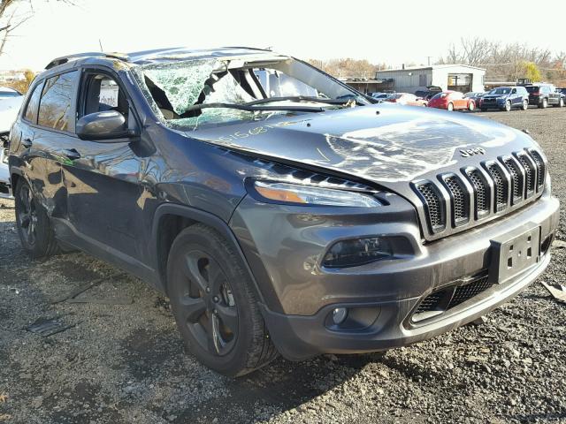 1C4PJMCB2JD502387 - 2018 JEEP CHEROKEE L GRAY photo 1