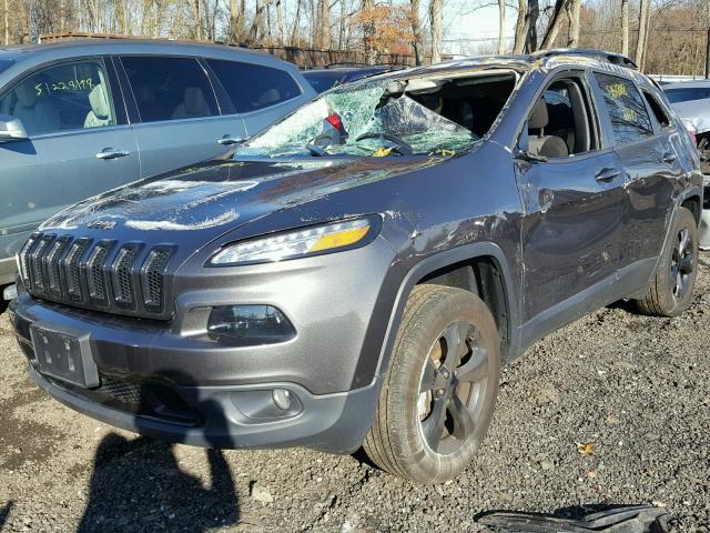 1C4PJMCB2JD502387 - 2018 JEEP CHEROKEE L GRAY photo 2