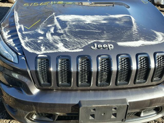 1C4PJMCB2JD502387 - 2018 JEEP CHEROKEE L GRAY photo 9