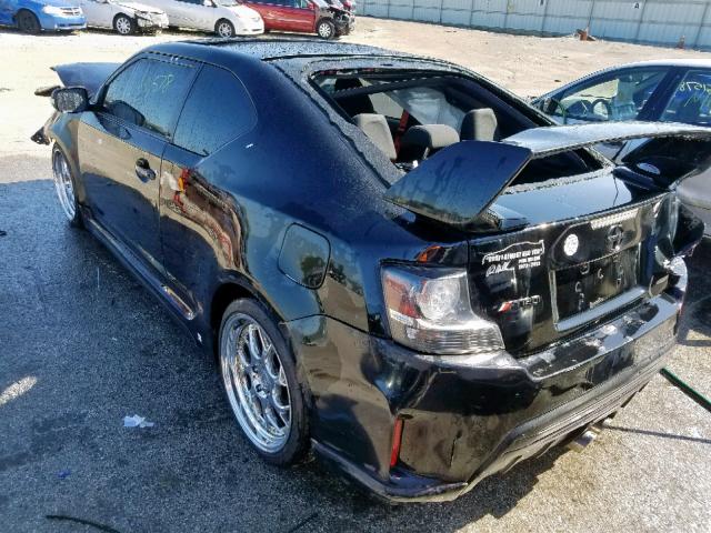 JTKJF5C7XFJ008160 - 2015 TOYOTA SCION TC შავი ფოტო 3