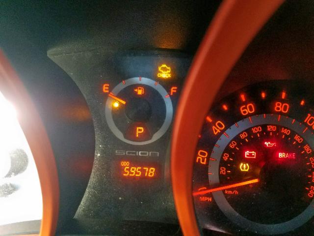 JTKJF5C7XFJ008160 - 2015 TOYOTA SCION TC შავი ფოტო 8