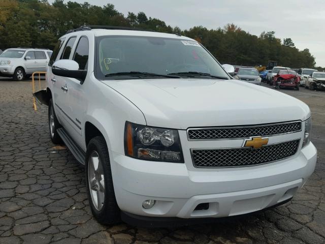 1GNSCCE03DR364965 - 2013 CHEVROLET TAHOE C150 WHITE photo 1