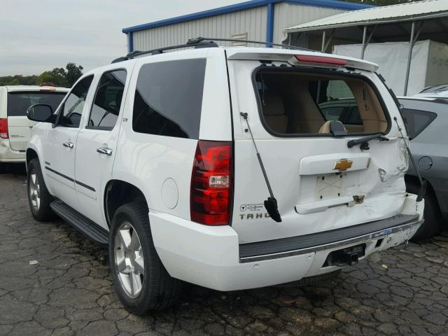 1GNSCCE03DR364965 - 2013 CHEVROLET TAHOE C150 WHITE photo 3