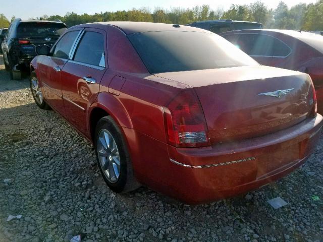 2C3KA53G57H792989 - 2007 CHRYSLER 300 TOURIN MAROON photo 3