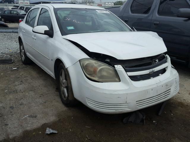 1G1AT58H197291656 - 2009 CHEVROLET COBALT LT WHITE photo 1