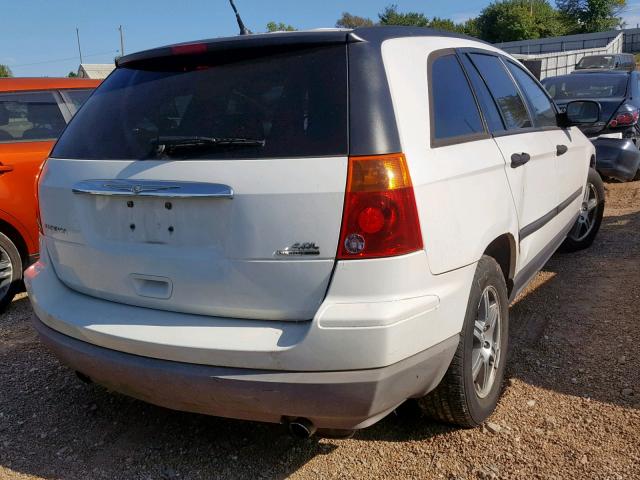 2A8GF48X77R362549 - 2007 CHRYSLER PACIFICA WHITE photo 4