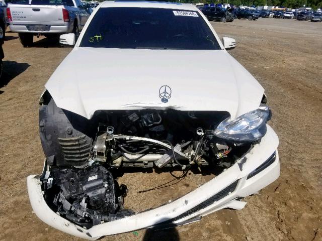 WDDHF2EB4CA549695 - 2012 MERCEDES-BENZ E 350 BLUE WHITE photo 9