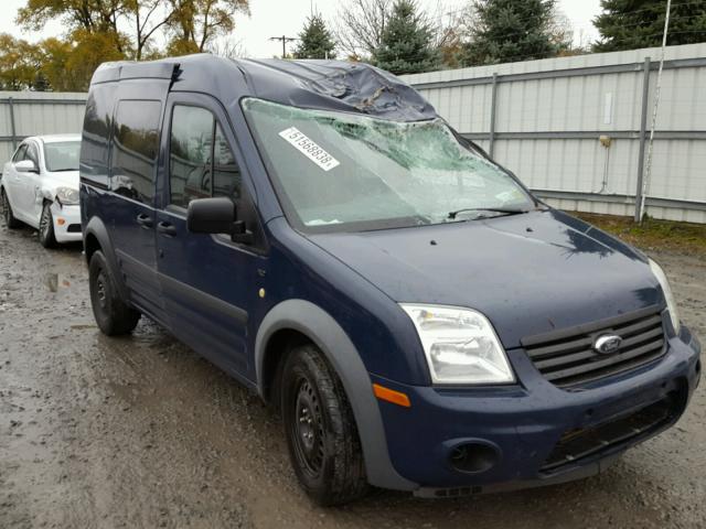 NM0LS6BN6DT153860 - 2013 FORD TRANSIT CO BLUE photo 1
