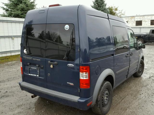 NM0LS6BN6DT153860 - 2013 FORD TRANSIT CO BLUE photo 4