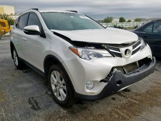 2T3YFREV2DW051494 - 2013 TOYOTA RAV4 LIMIT WHITE photo 1