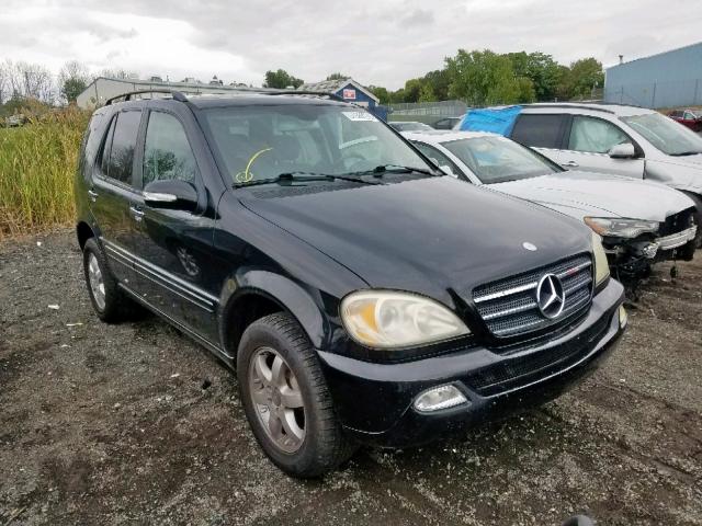 4JGAB75E12A366666 - 2002 MERCEDES-BENZ ML 500 BLACK photo 1