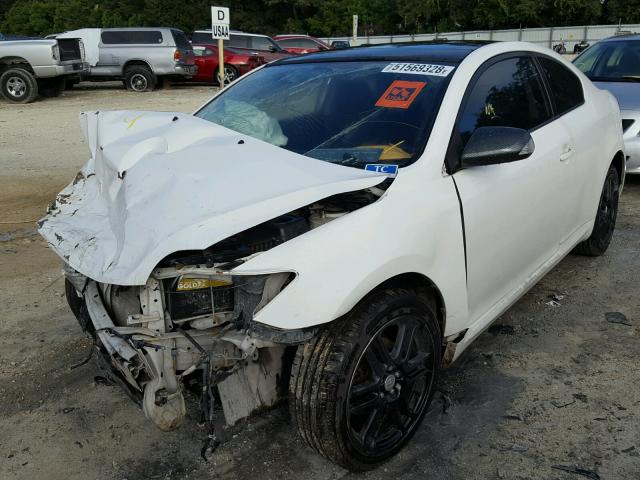 JTKDE177550015315 - 2005 TOYOTA SCION TC 白色 照片 2