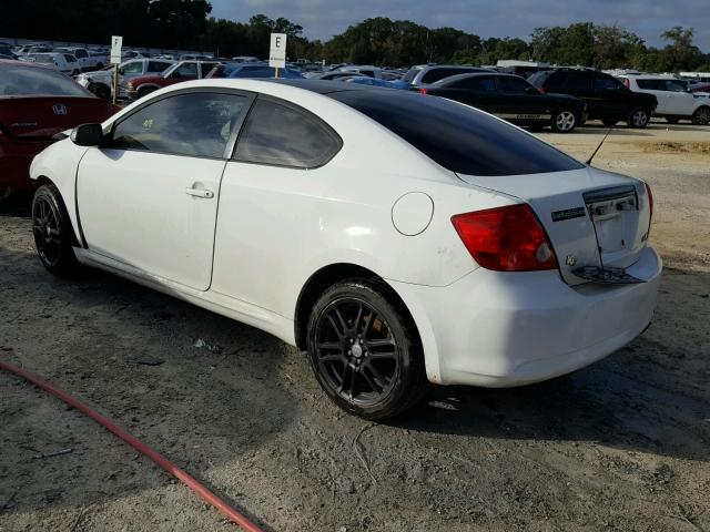 JTKDE177550015315 - 2005 TOYOTA SCION TC 白色 照片 3