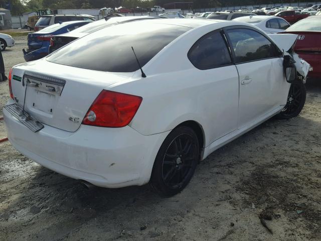 JTKDE177550015315 - 2005 TOYOTA SCION TC 白色 照片 4
