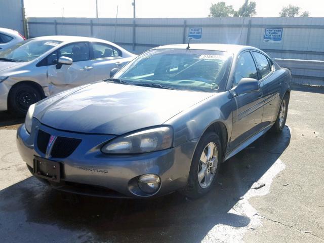 2G2WS522151144608 - 2005 PONTIAC GRAND PRIX GRAY photo 2