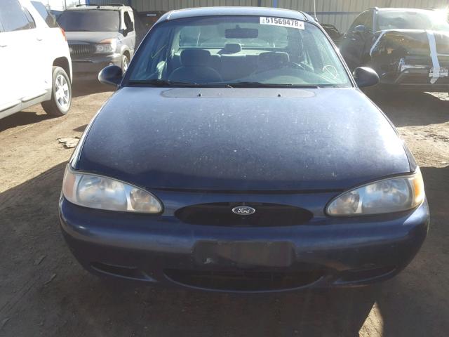 3FAFP13P81R161739 - 2001 FORD ESCORT BLUE photo 9