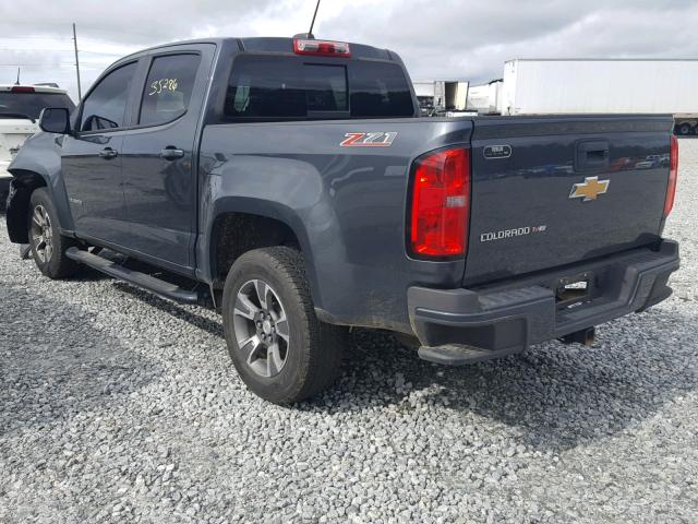 1GCGSDEN6H1151810 - 2017 CHEVROLET COLORADO Z GRAY photo 3