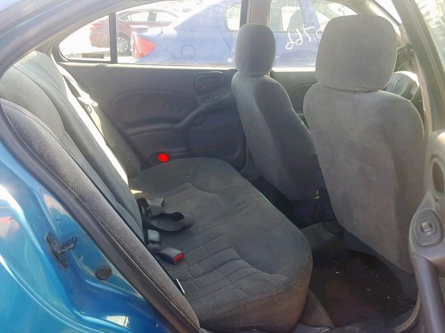 1G2NF52TXYM803142 - 2000 PONTIAC GRAND AM S BLUE photo 6