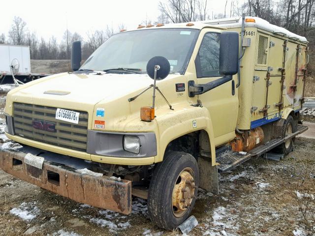 1GDE5C1G79F410546 - 2009 GMC C5500 C5C0 YELLOW photo 2