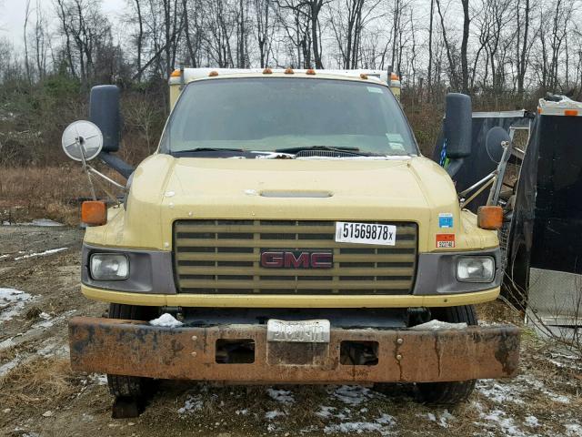 1GDE5C1G79F410546 - 2009 GMC C5500 C5C0 YELLOW photo 9