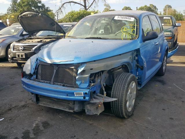 3A8FY48B08T229530 - 2008 CHRYSLER PT CRUISER BLUE photo 2