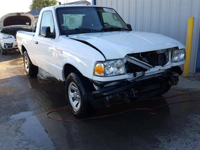 1FTKR1AD1APA68404 - 2010 FORD RANGER WHITE photo 1