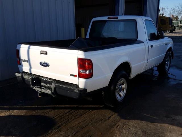 1FTKR1AD1APA68404 - 2010 FORD RANGER WHITE photo 4