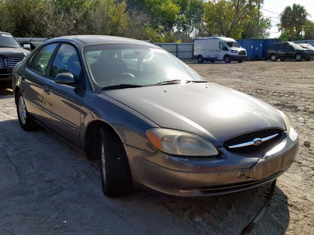 1FAFP55SX2A241015 - 2002 FORD TAURUS SES GRAY photo 1