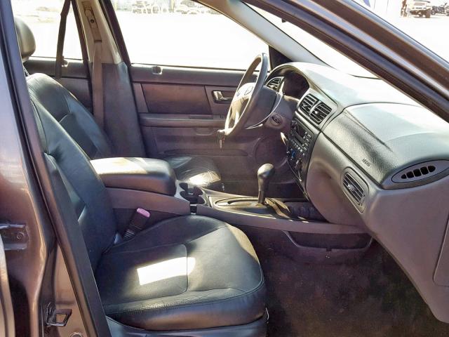 1FAFP55SX2A241015 - 2002 FORD TAURUS SES GRAY photo 5