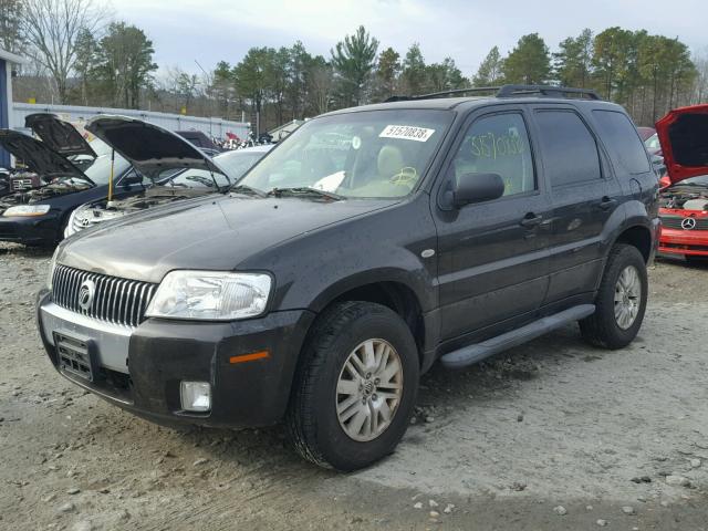 4M2CU57115DJ26844 - 2005 MERCURY MARINER GRAY photo 2