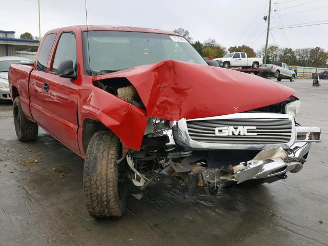 1GTEC19T15Z112096 - 2005 GMC NEW SIERRA RED photo 1