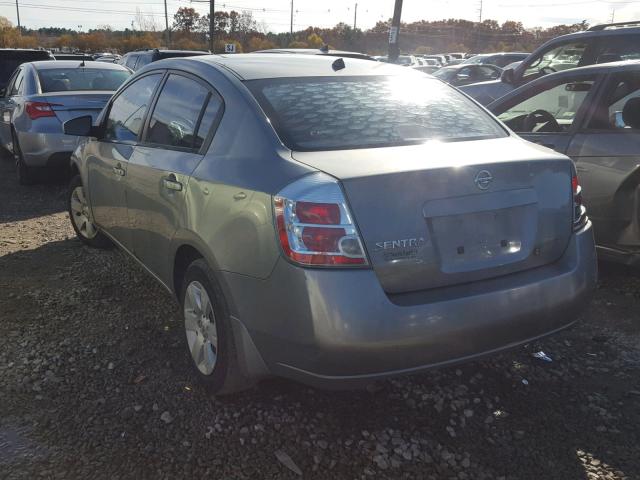 3N1AB61EX8L673004 - 2008 NISSAN SENTRA 2.0 GRAY photo 3