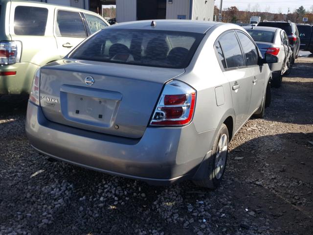 3N1AB61EX8L673004 - 2008 NISSAN SENTRA 2.0 GRAY photo 4